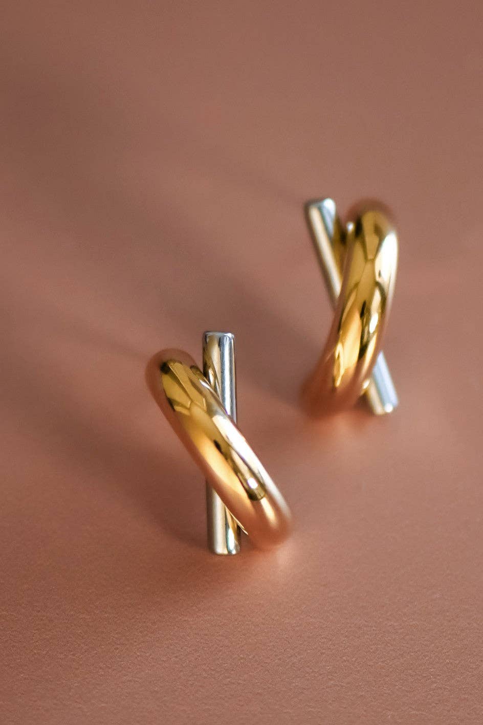 Earrings - PVD Plated Studs