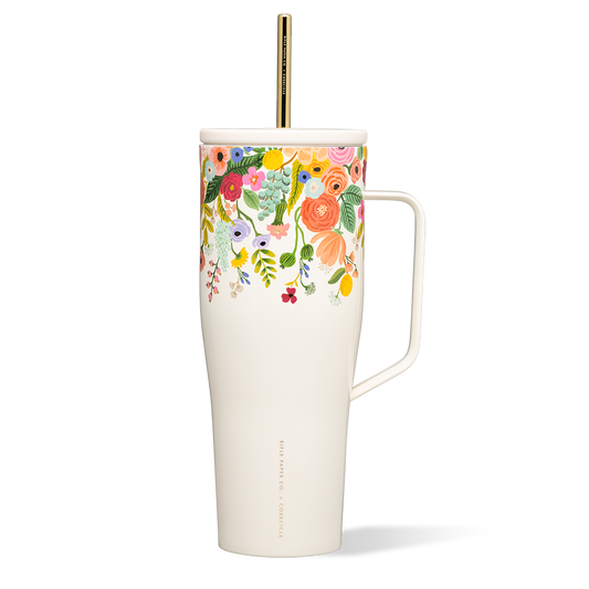 Tumbler - Garden Party Cream 30oz