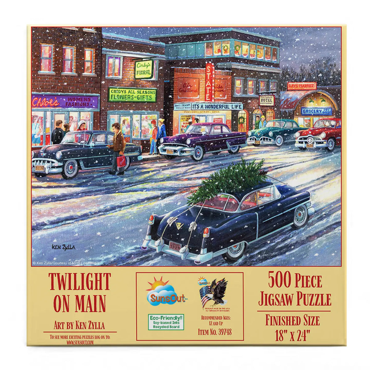 Puzzle - Twilight On Main