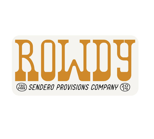 Rowdy Sticker