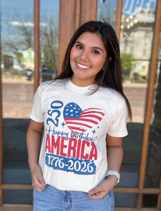 USA Birthday Tee