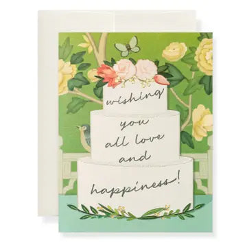 Greeting Card | Wedding Cake Card