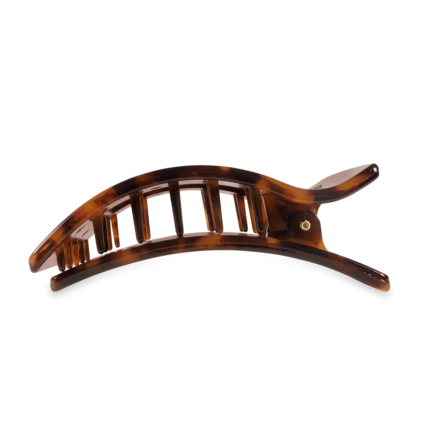 Teleties | Flat Rectangle Large Tortoise Hair Clip