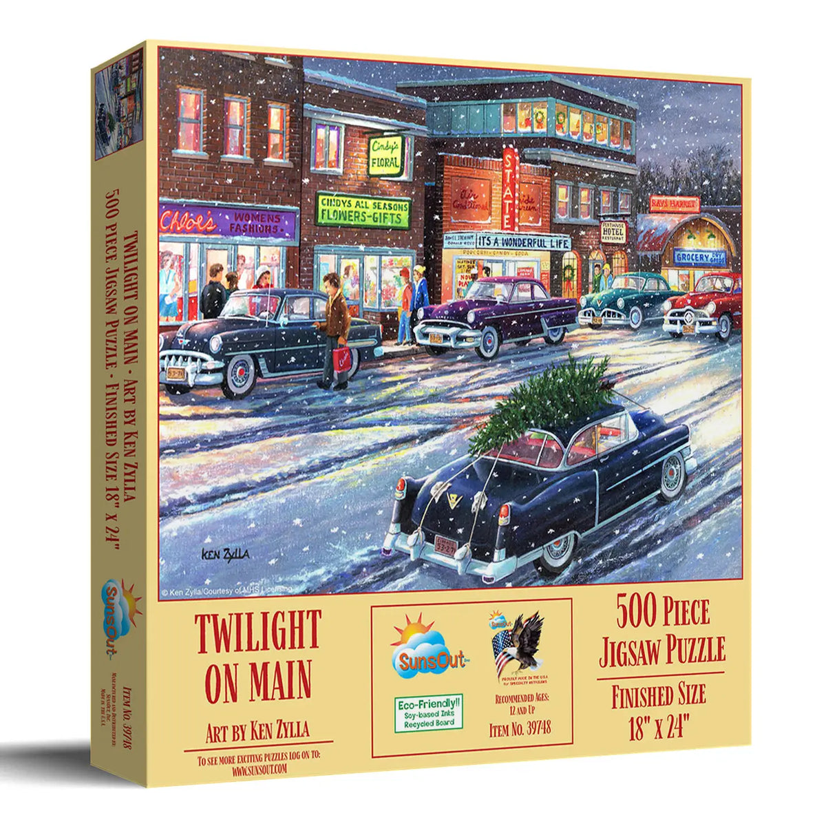 Puzzle - Twilight On Main