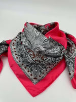 Accessories | Wild Rag Watermelon Paisley Border