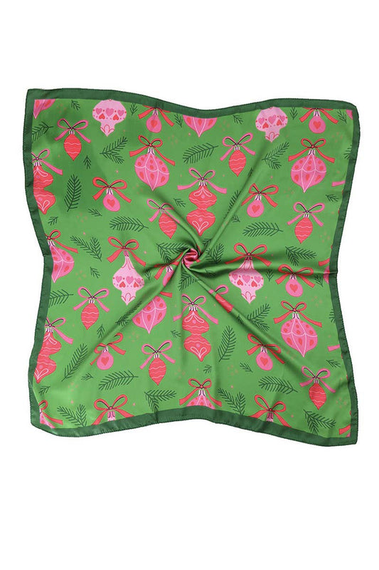 Scarf - Pink Ornament Festa Print