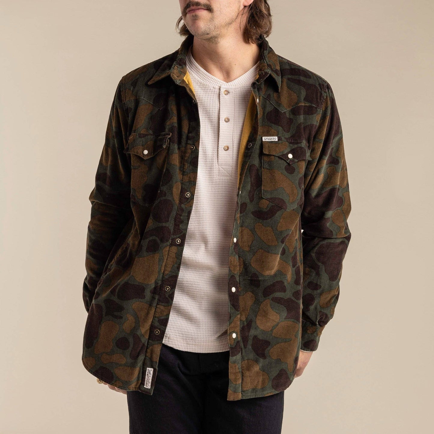 Men's | Sendero Desperado Shacket Woodland Camo