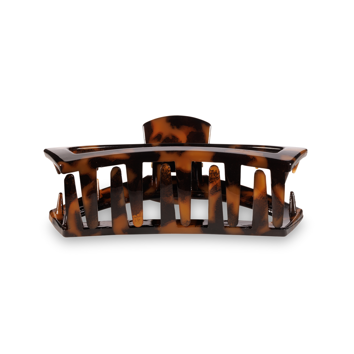 Teleties Hair Clip - Open Medium Tortoise