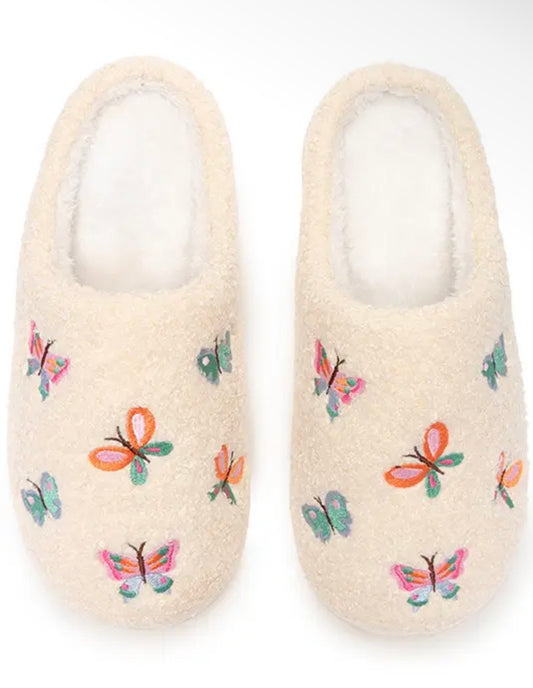 Slippers - Colorful Butterfly