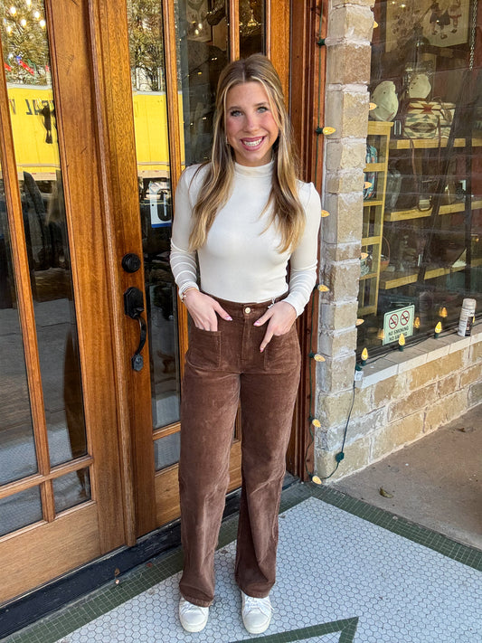 KanCan Corduroy High Rise Jeans