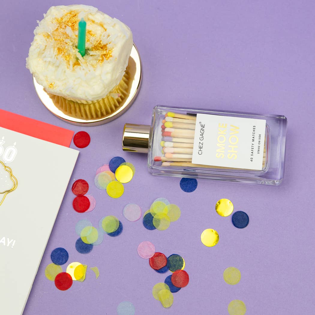 Smokeshow - Glass Bottle Safety Matches