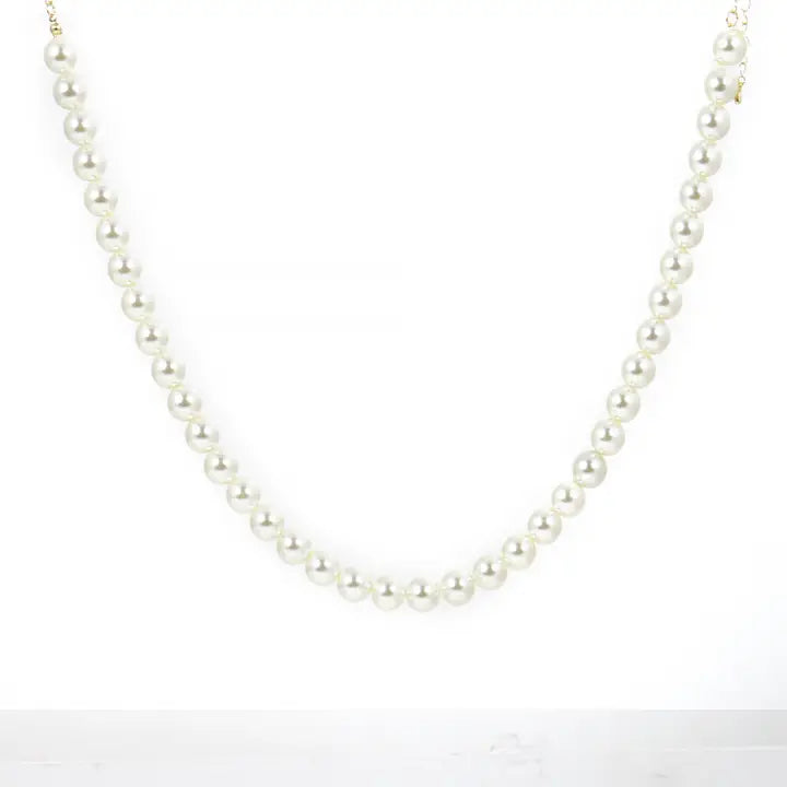 Necklace Pearl French Glamor 4mm