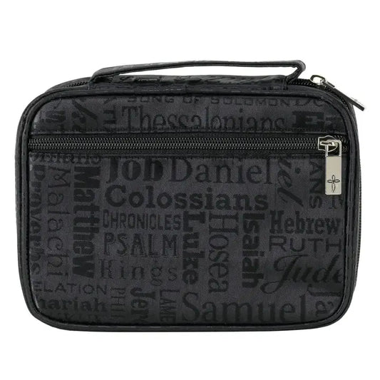 Bible Cover - White Dove Black Compact