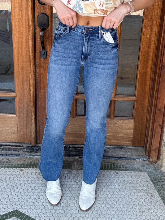 Jeans - High Rise Scissor Cut Flare