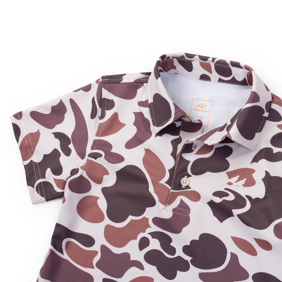 Youth Golf Polo - Boone Vintage Camo