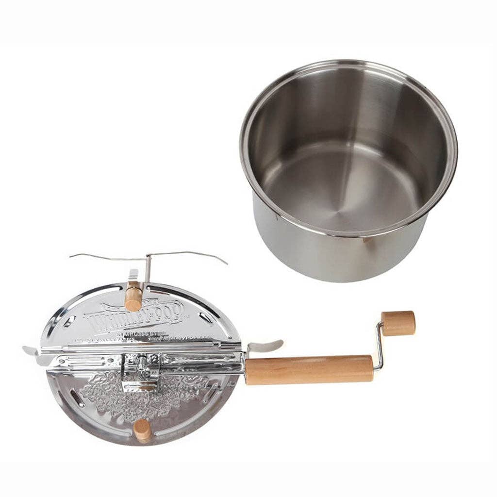 Stainless Steel Whirley Pop Popcorn Popper