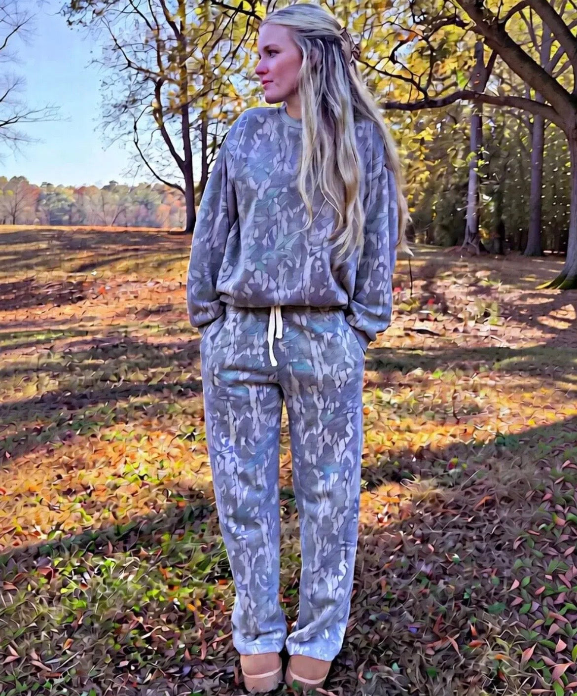 Set - Vintage Camo Long Sleeve