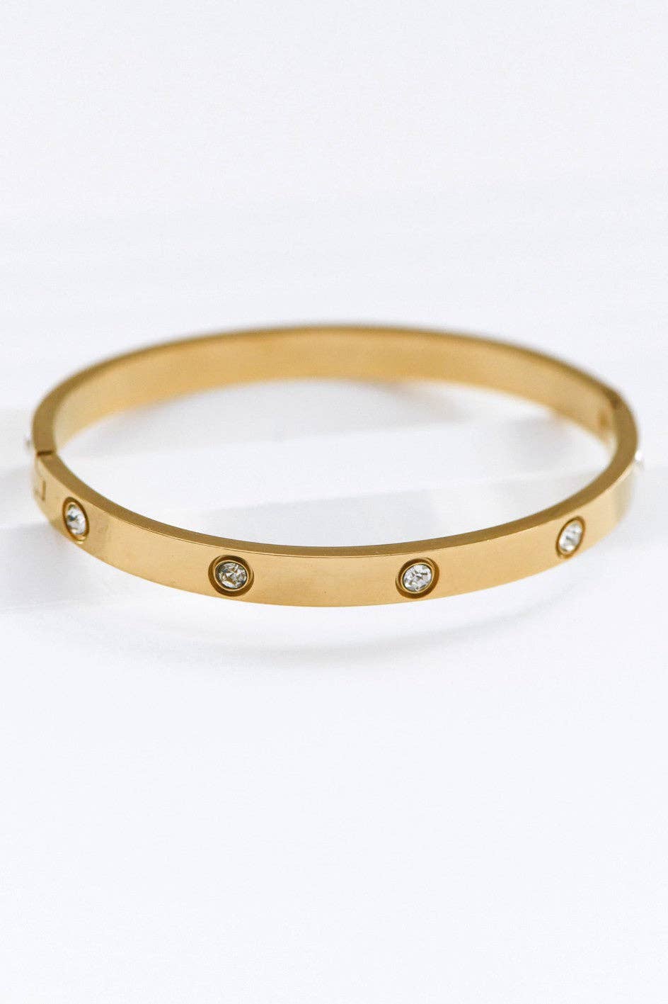 18K Gold Plated Cami Bangle