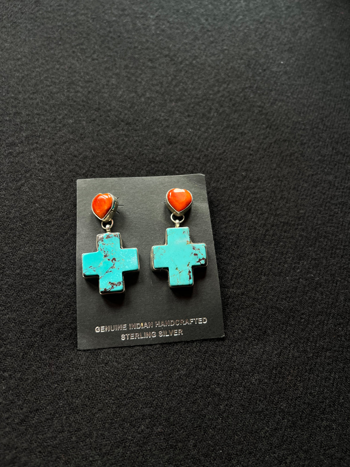 Turquoise | Spiny Oyster Kingman Earrings