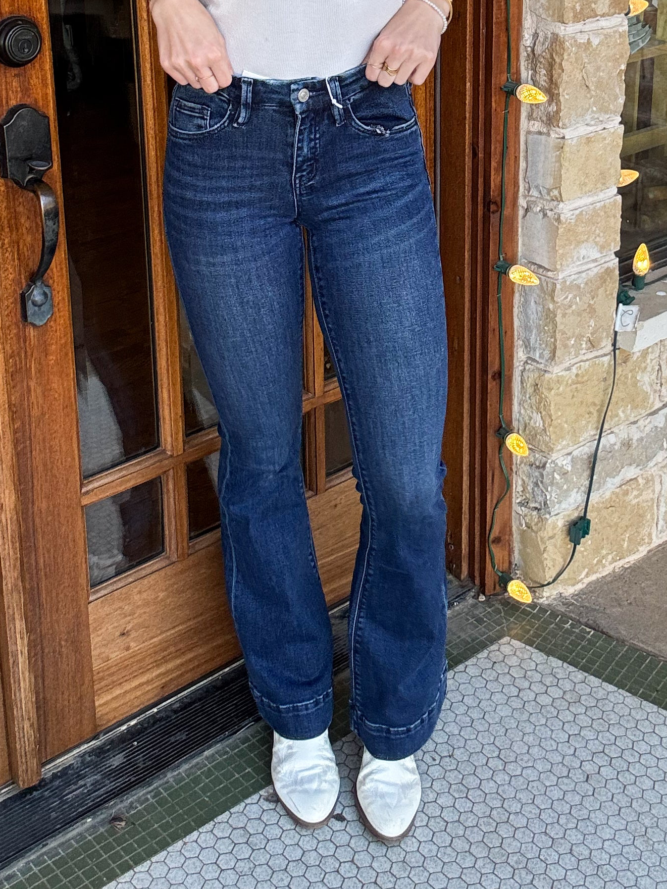 Lovervet Jeans Jesting Mid Rise Flare – Bertie & Olif Boutique