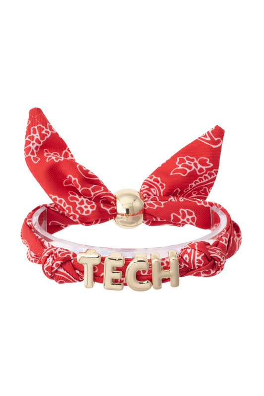 Bracelet - Texas Tech Red Raiders Bandana Slider