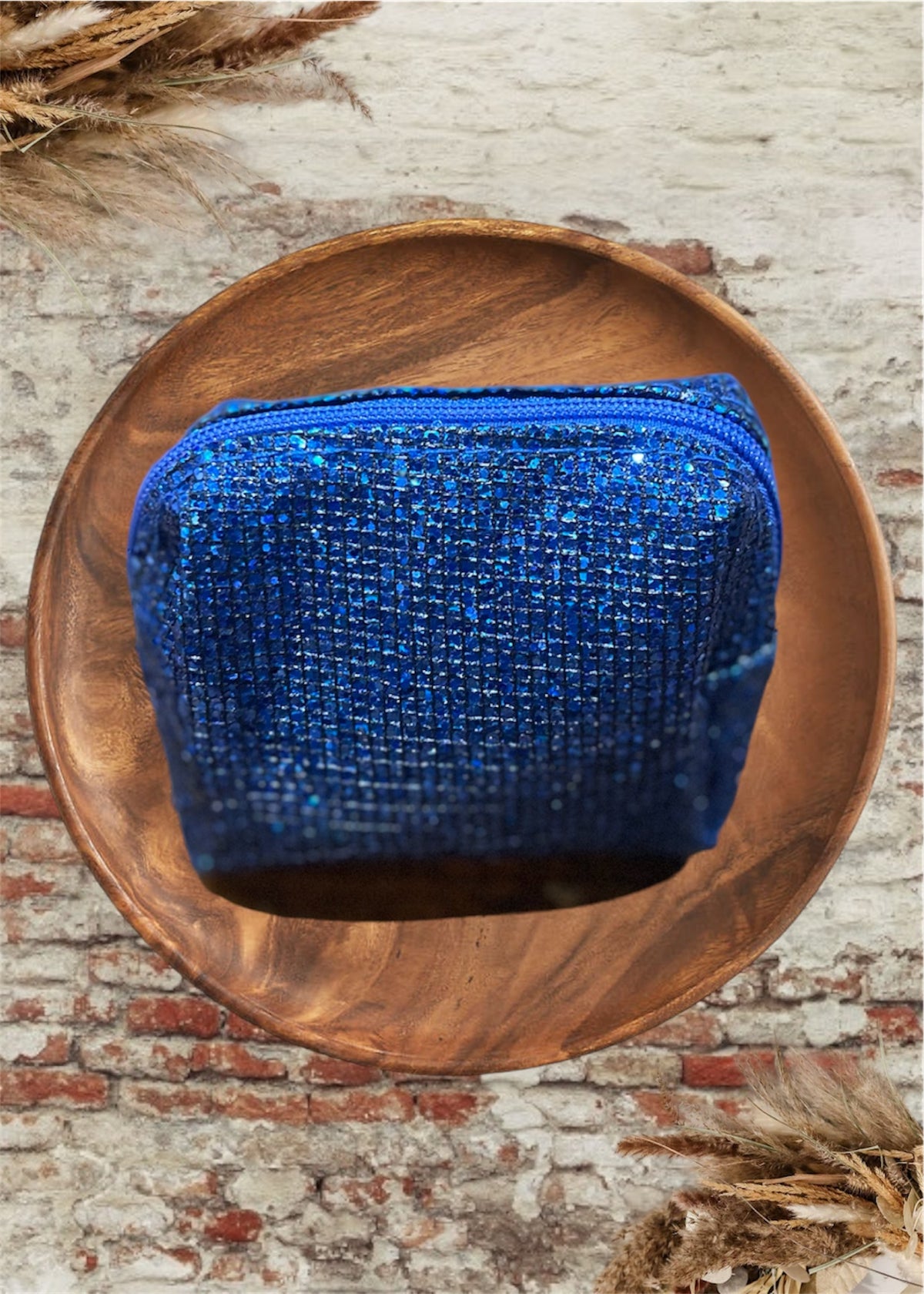 Mini Metallic Bling Glitter Coin Pouch