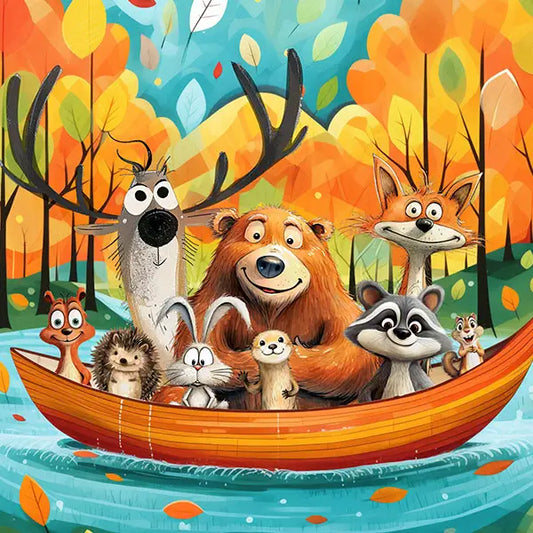 Puzzle - Canoe Critters