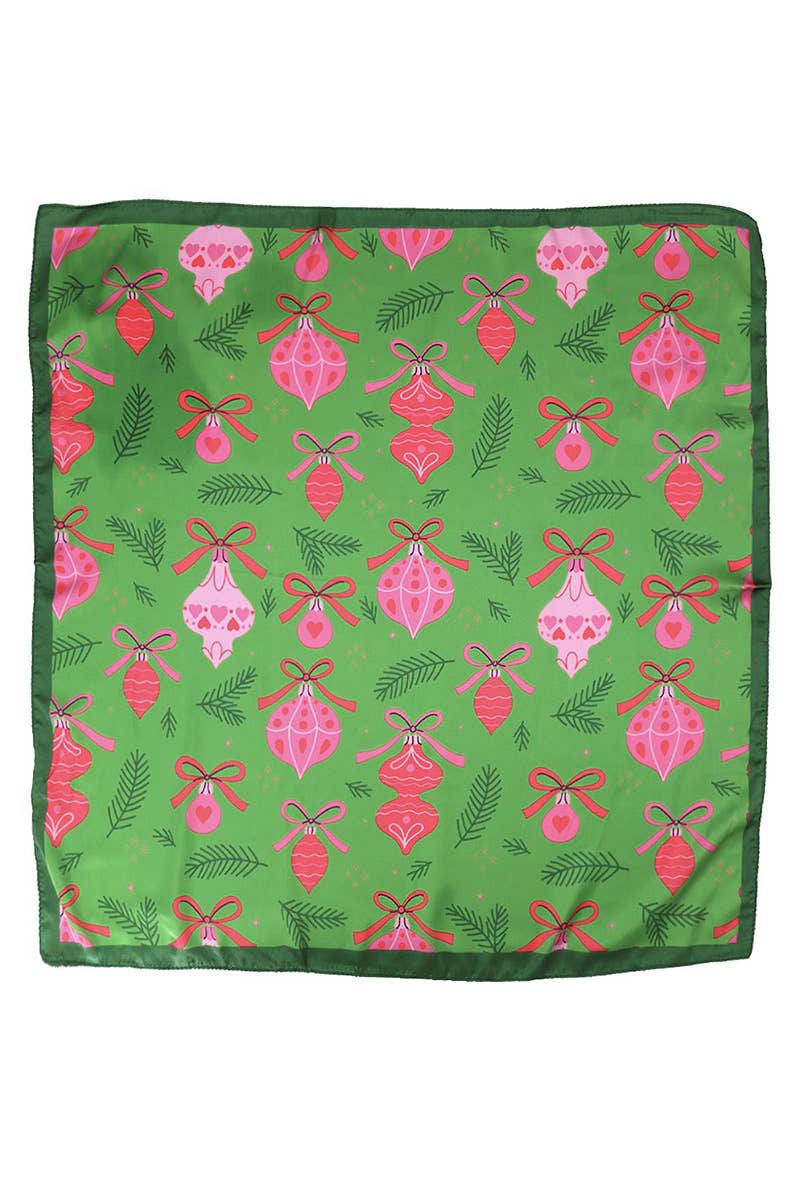 Scarf - Pink Ornament Festa Print