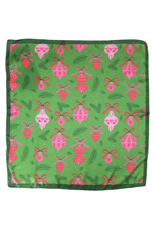Scarf - Pink Ornament Festa Print