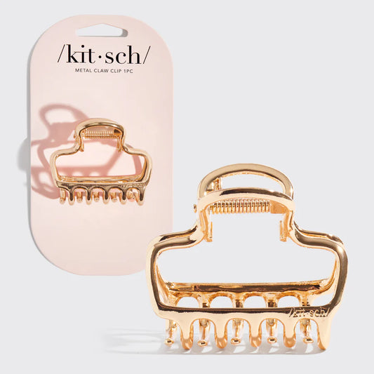 Kitsch Gold Metal Cloud Claw Clip