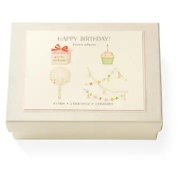 Birthday Card | Happy Birthday Note Card Box