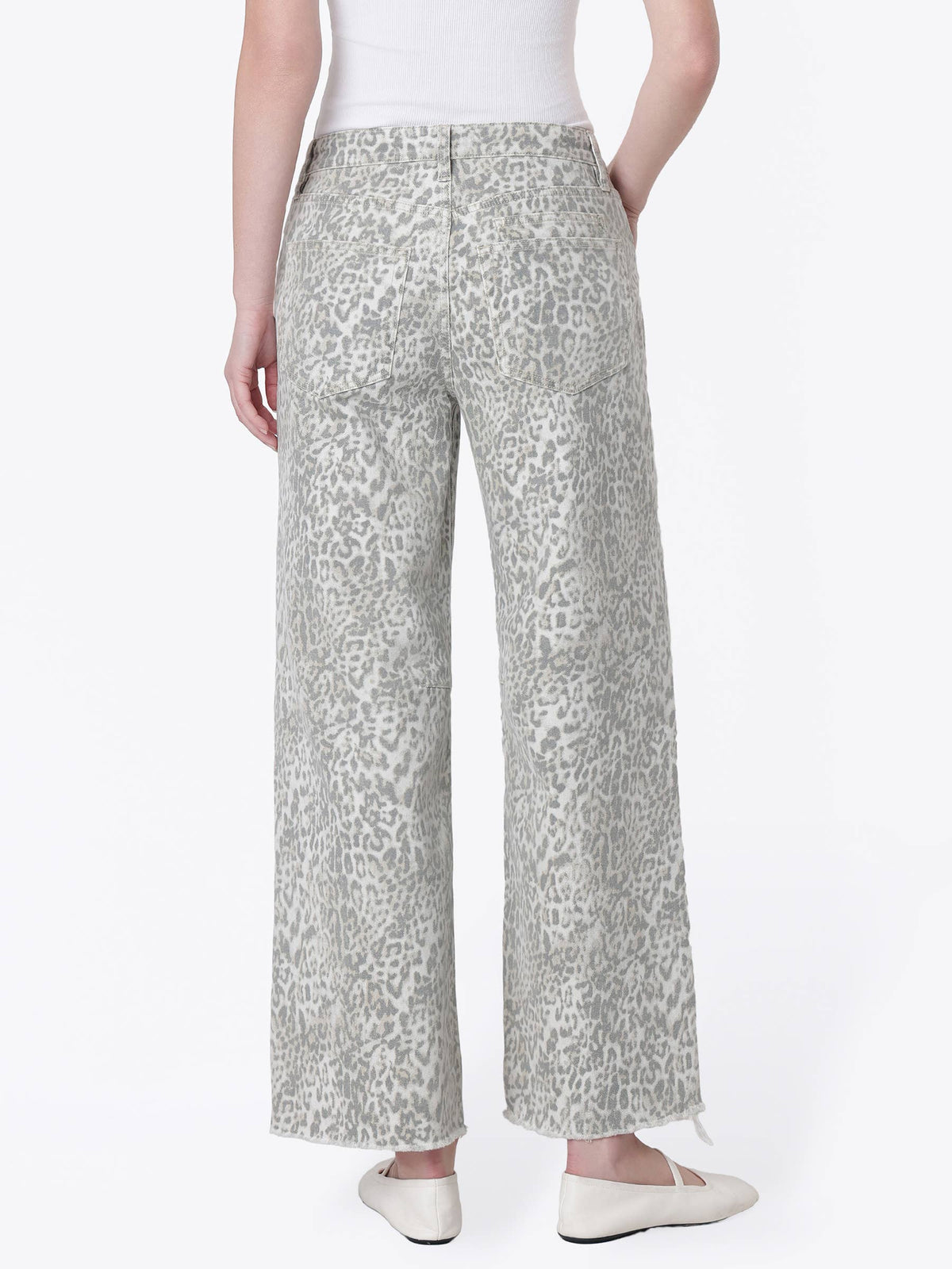 Jeans - Vervet High Rise Leopard Print