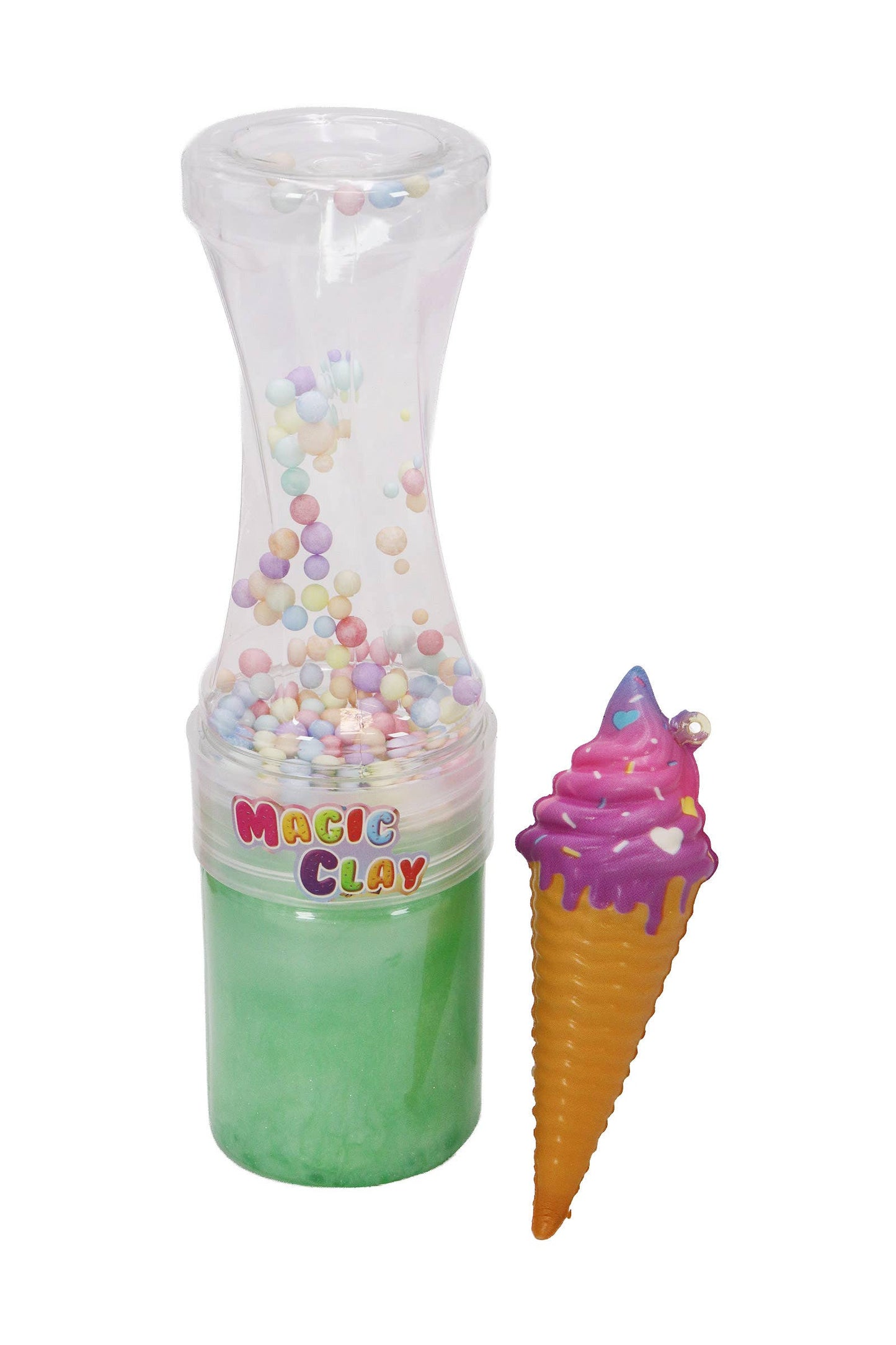 Slime - Ice Cream Squishy Foam Ball Slime Tube