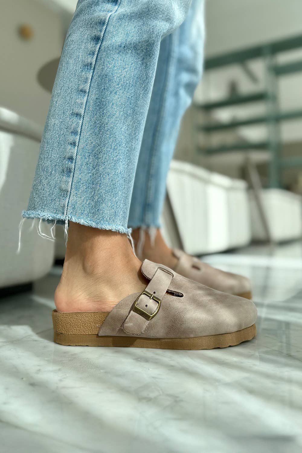 Shoes | Birk Suede Style Clog