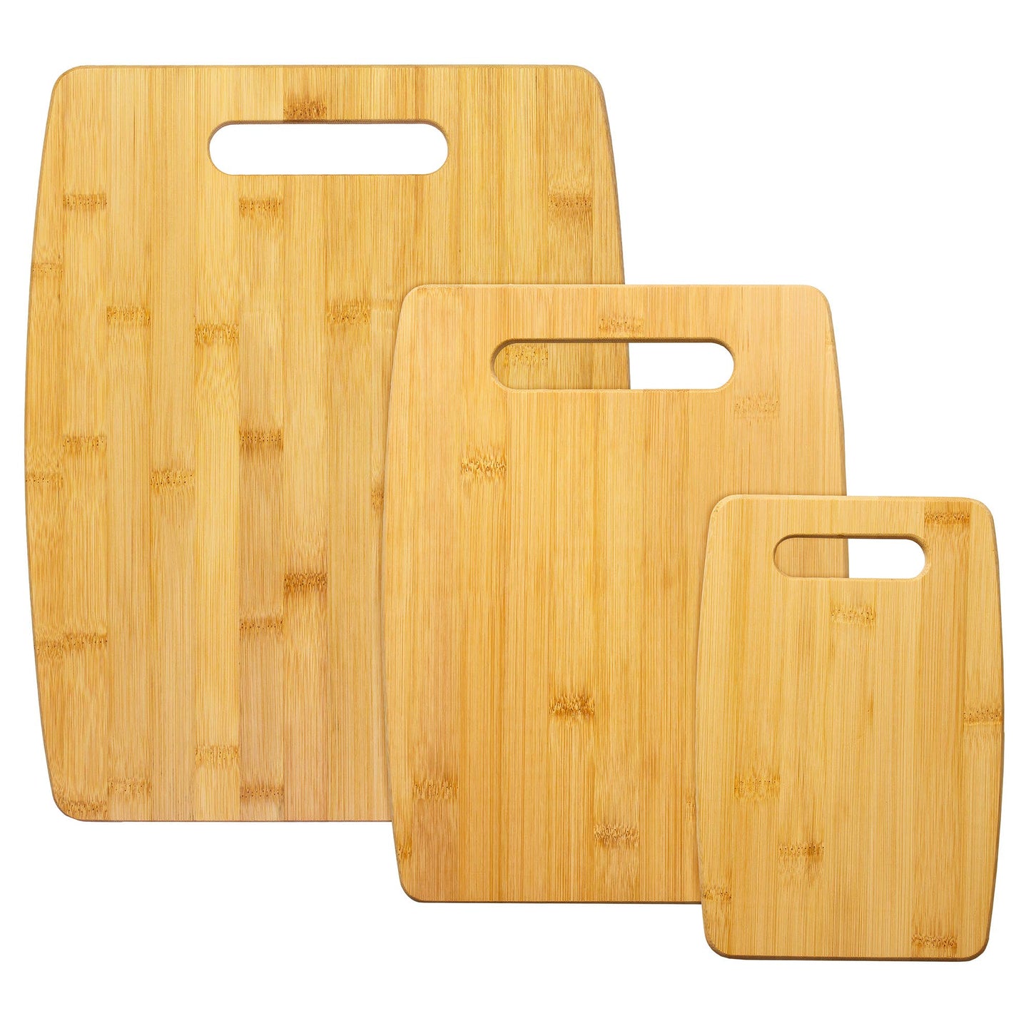 Shelby Wilcox Registry | Bamboo Cutting Board Set (3 Pc)