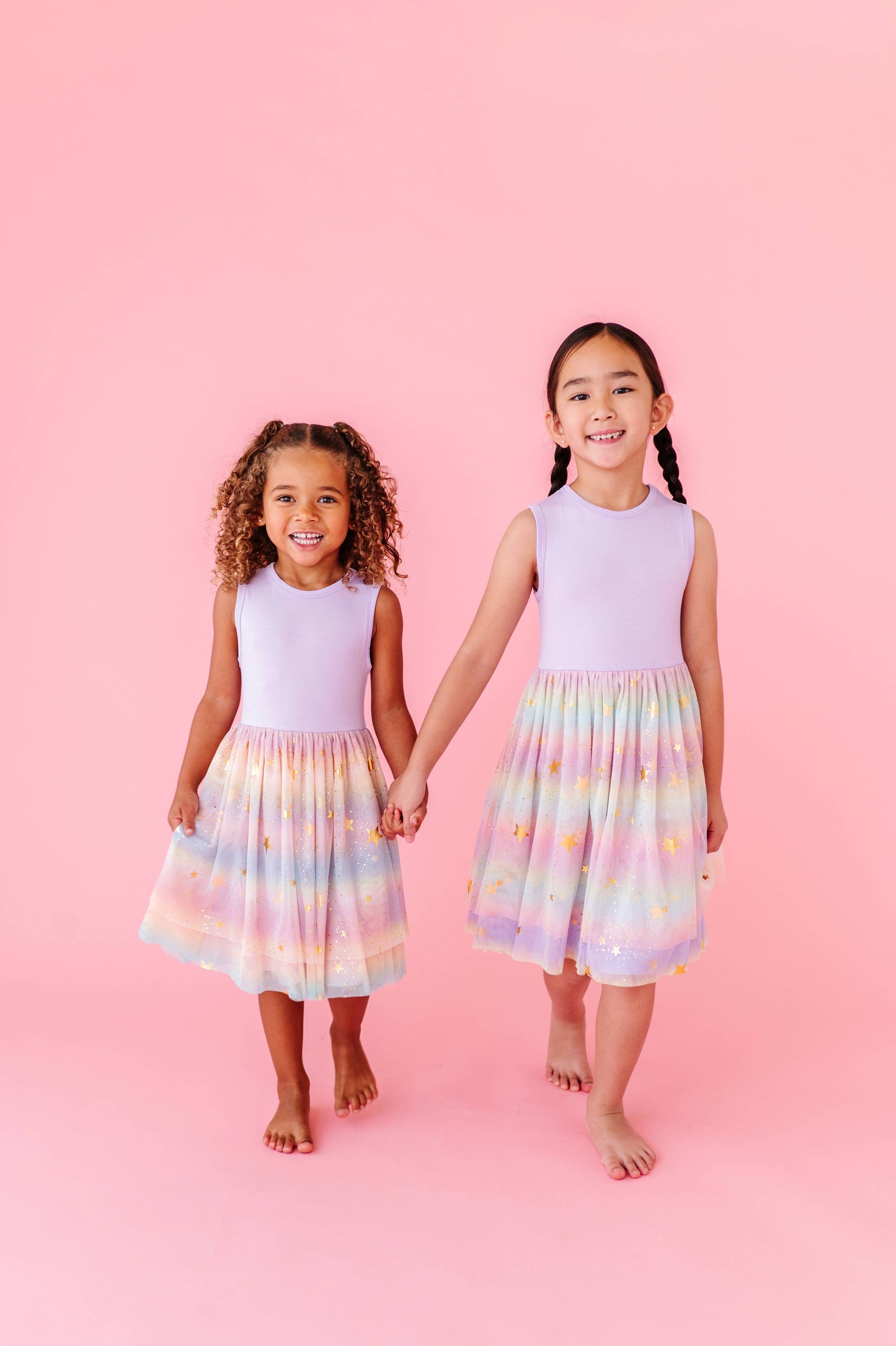 Dress - Kids Astra Rainbow Twinkle Tulle