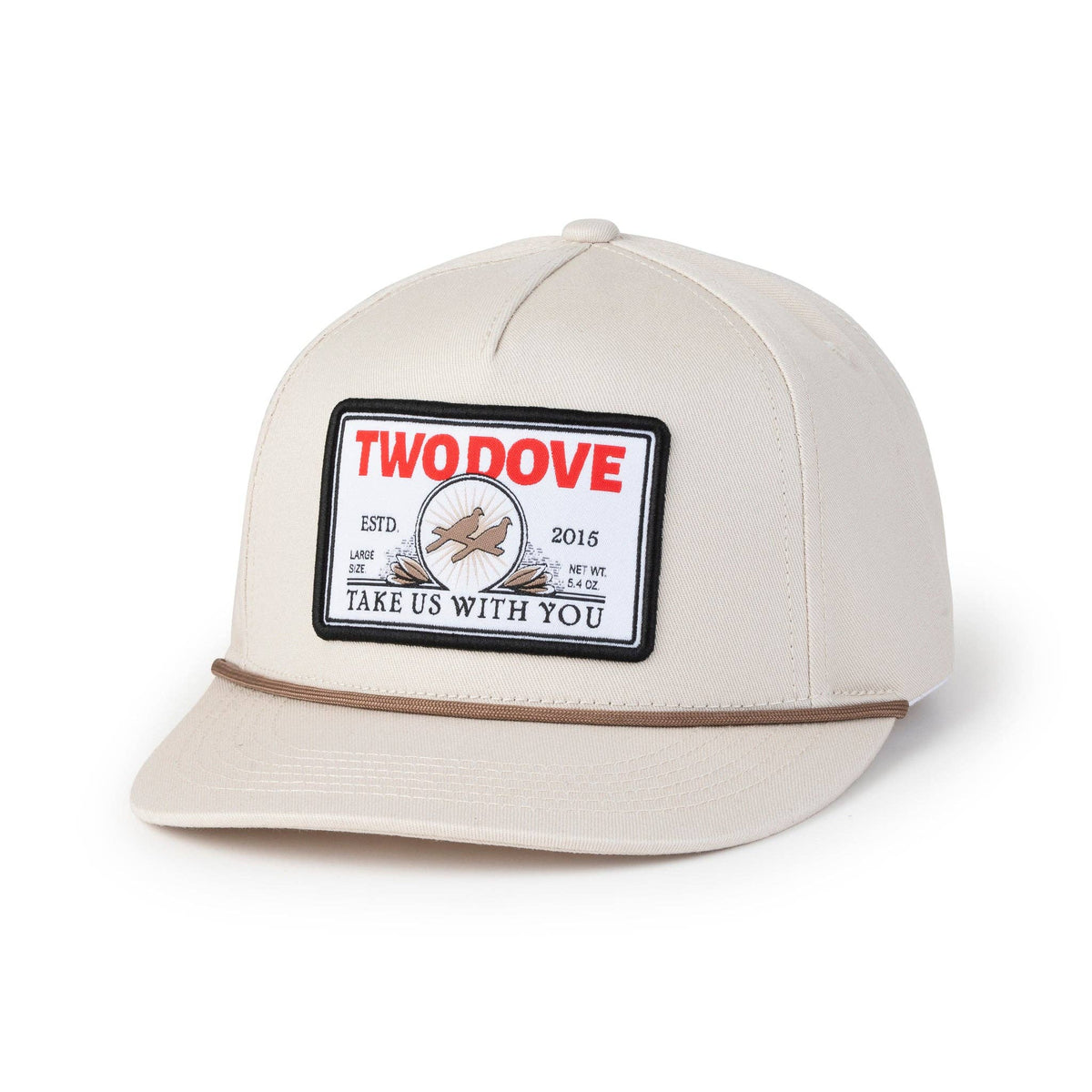 Hat - Golden Patch Two Dove Tan