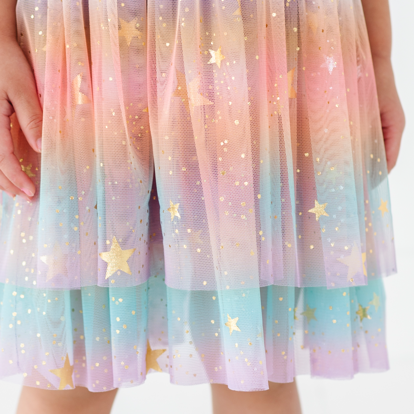 Dress - Kids Astra Rainbow Twinkle Tulle