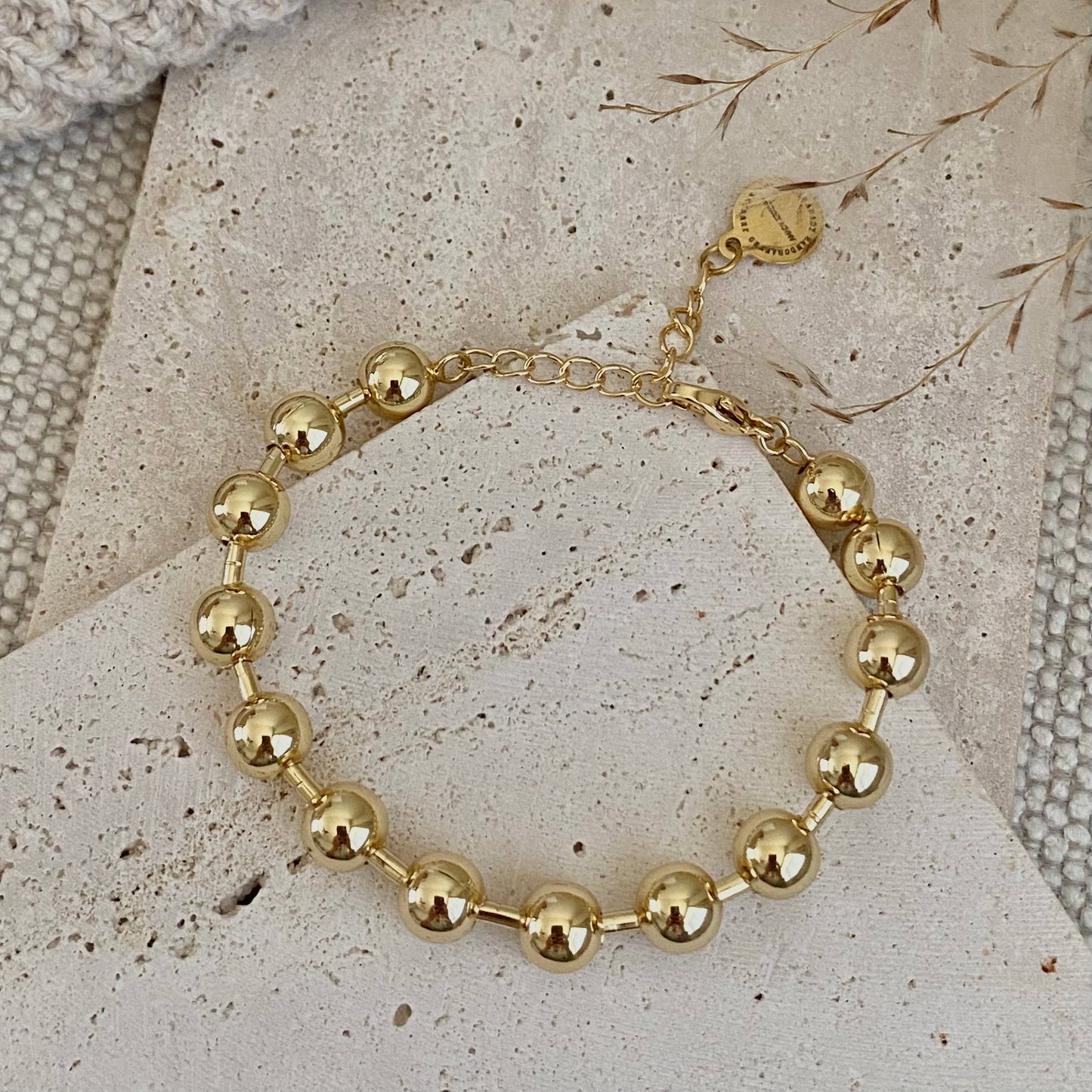 Bracelet - Military Satellite Chain Beaded
