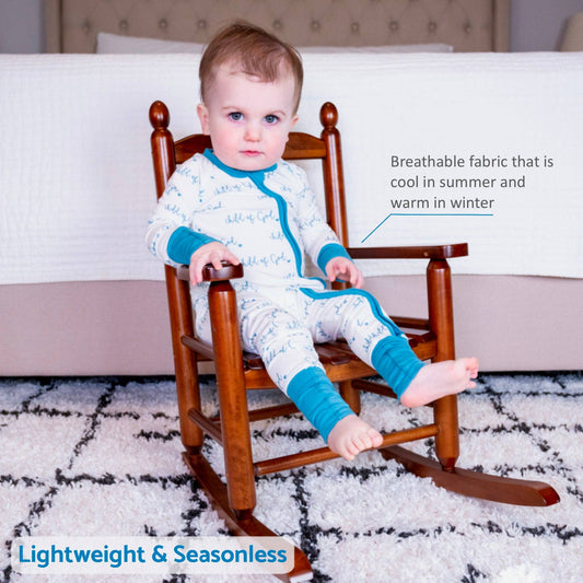 Onsie - Bamboo Baby Convertible Blue Child of God