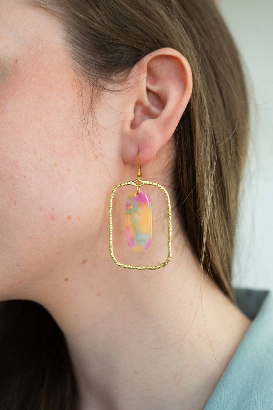 Jewelry | Earrings Madison Hypoallergenic GoldTropical Delight