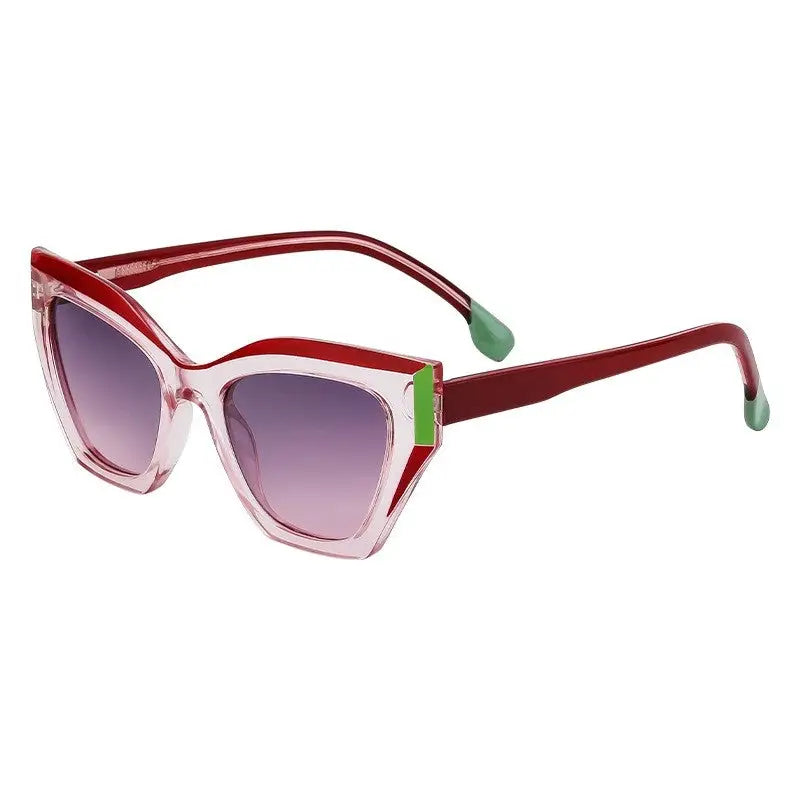 Accessories | Sunglasses Red Eye Cat Full Frame Outdoor UV400 Sun Protection