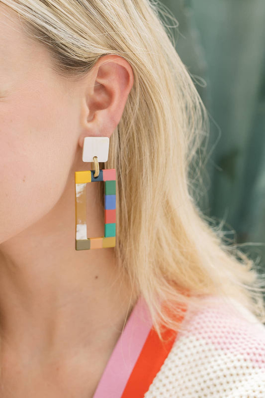 Jewelry | Earrings Gem Colorblock