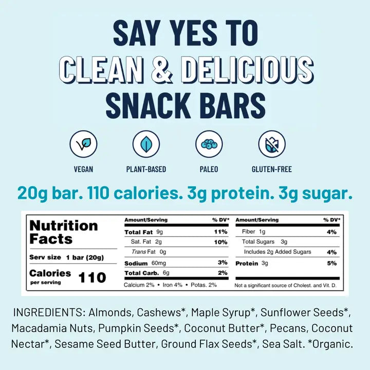 Snack Bar - Salted Maple Pecan Mini
