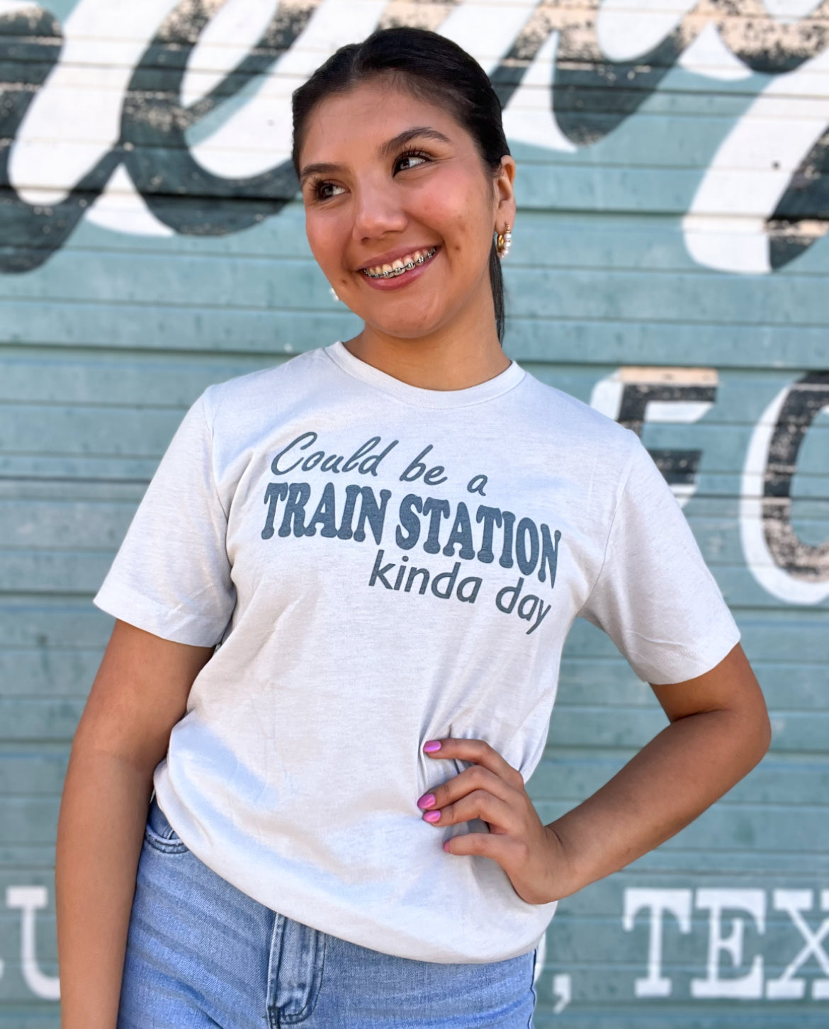 Graphic Tee | Train Station Kinda Day Tee