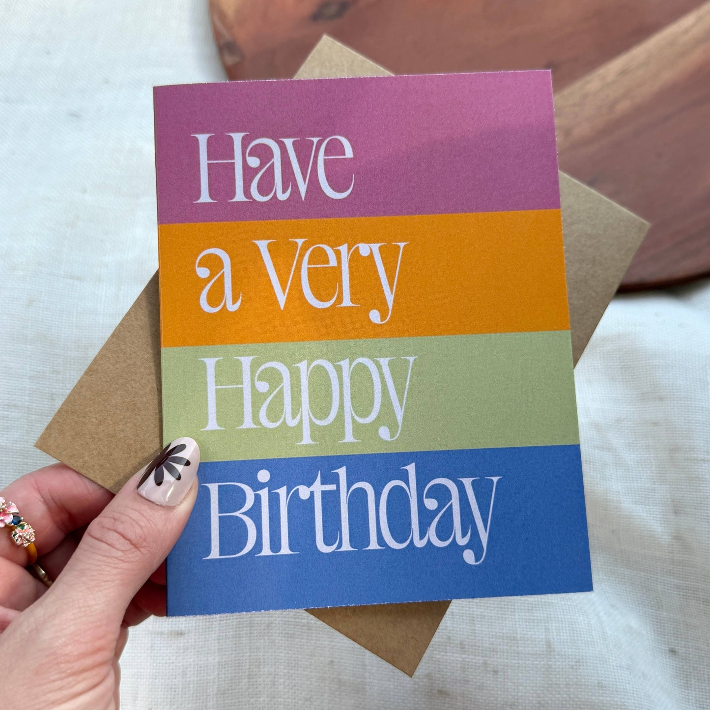 Birthday Card - Have A Very Happy Birthday Colorful