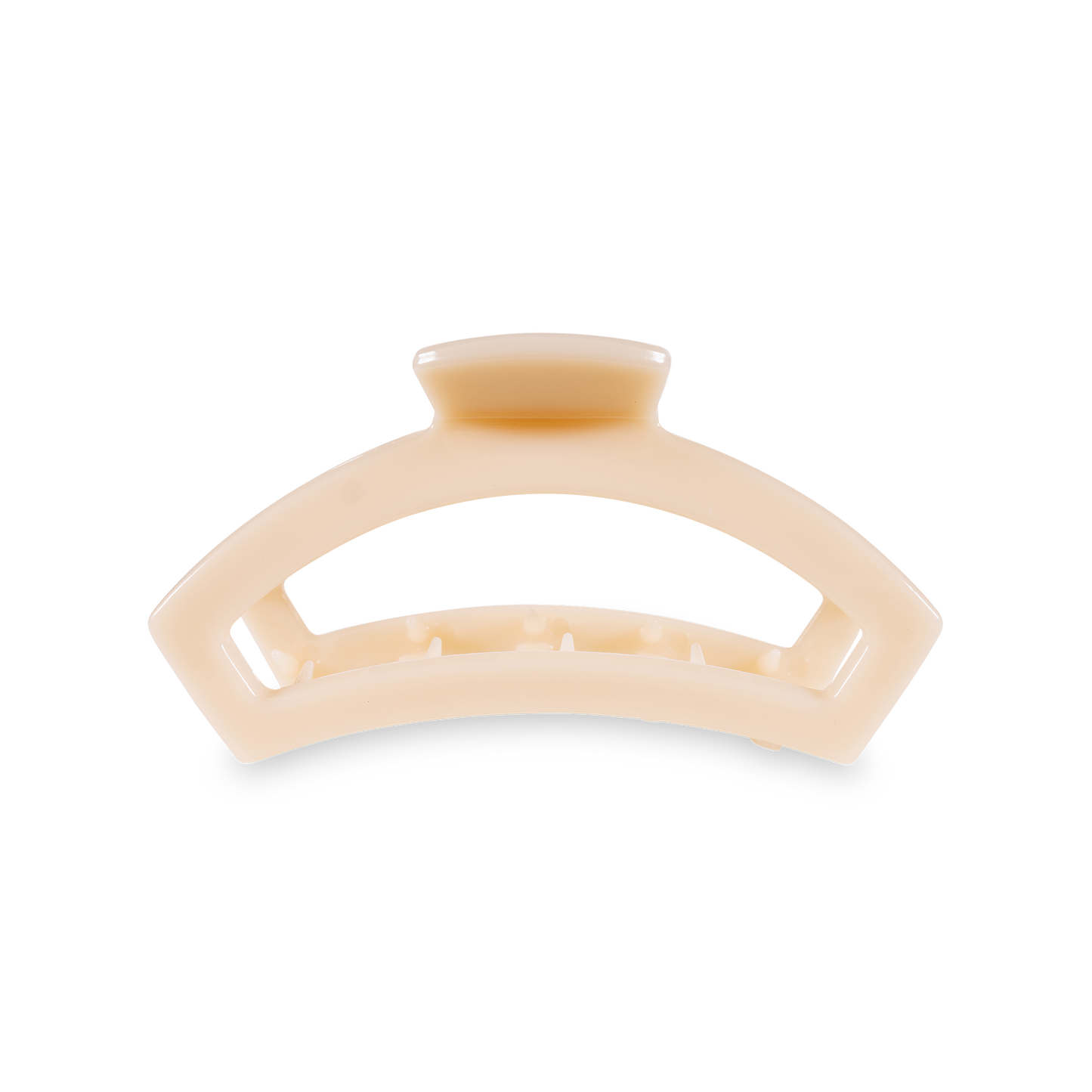 Teleties Hair Clip - Medium Open Almond Beige