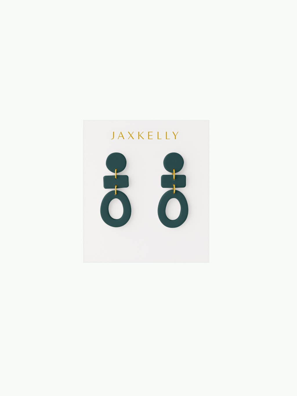 Jewelry | Earrings Evergreen Organic Three Tier Clay