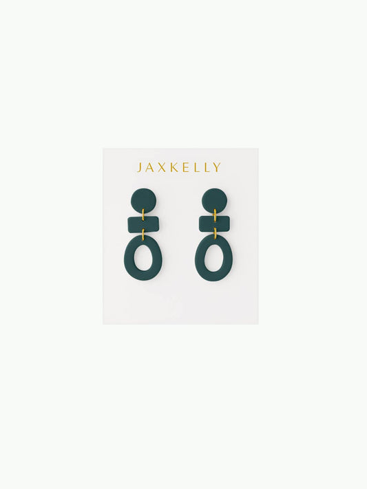 Jewelry | Earrings Evergreen Organic Three Tier Clay
