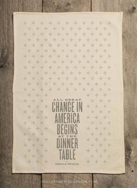 Kitchen Towel - All Great Change